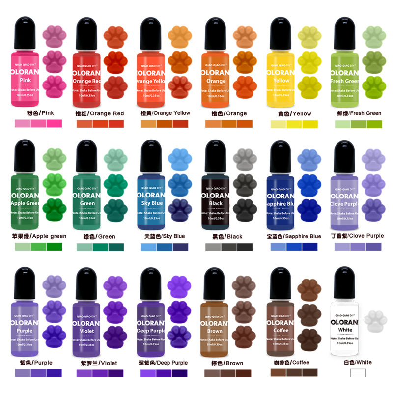 Candle Making Easy - 20 Farben Kerzenfarben Wachskerzen Wachs Pigmentfarbe