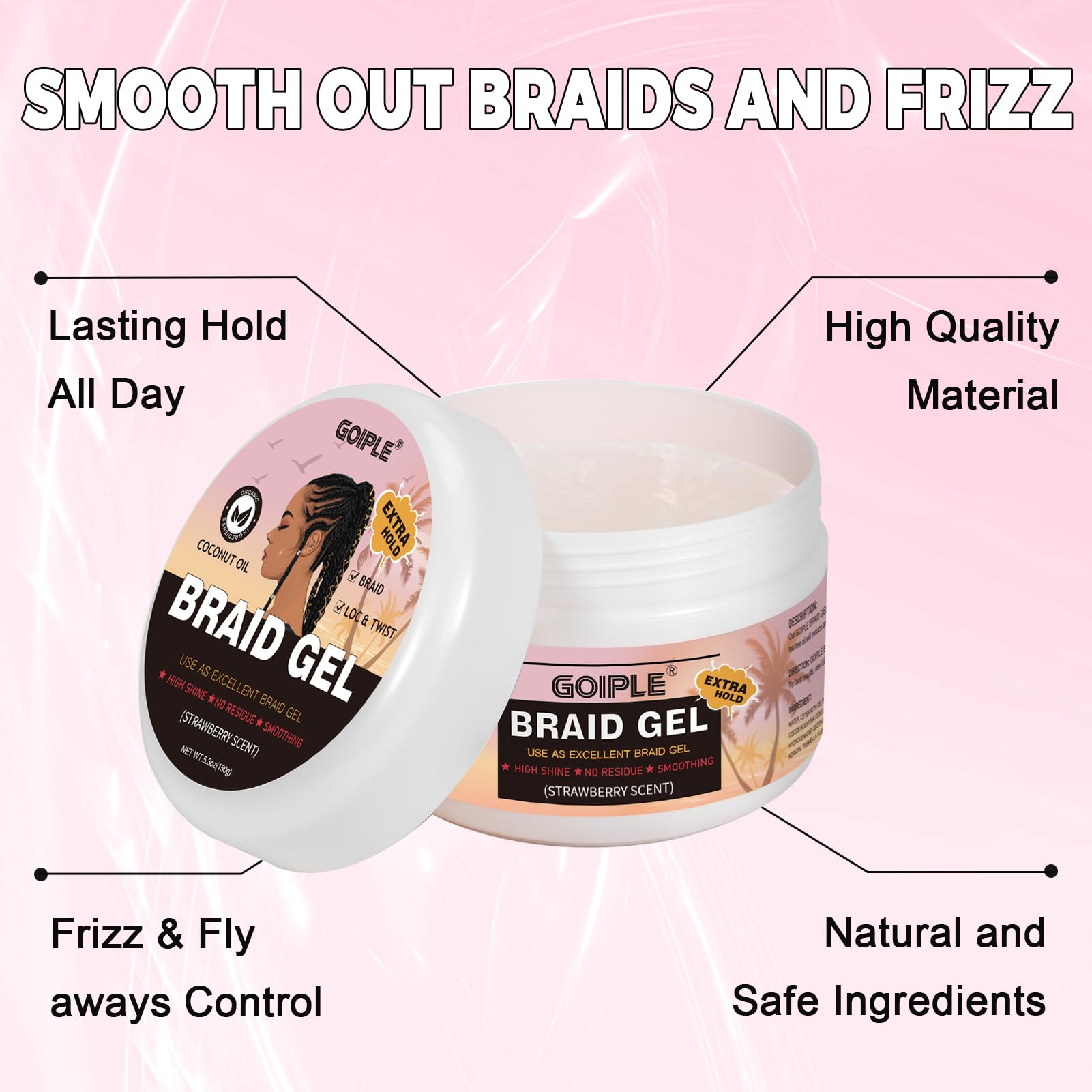 GOIPLE 5,3 Unzen Erdbeerduft-Z – Coconut Wax Flake Bewertung und Preis