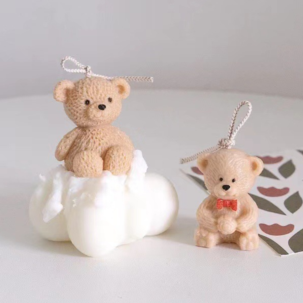 Einfach zu entformen Teddybär  – Candle Making Easy Bewertung und Preis