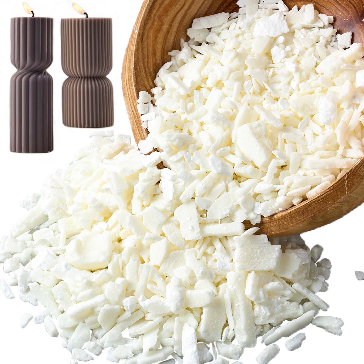 1 Pfund reinweißes Sojawachs f – Candle Making Easy Bewertung und Preis