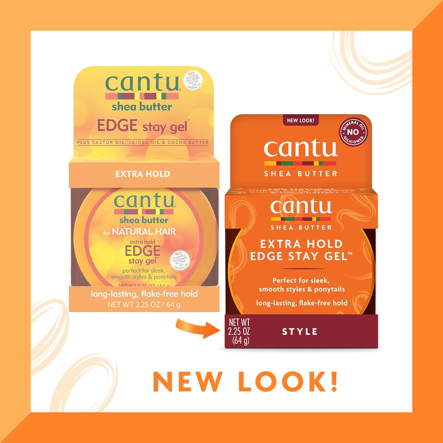 Cantu Edge Gel Shampoo & Condi – Coconut Wax Flake Bewertung und Preis