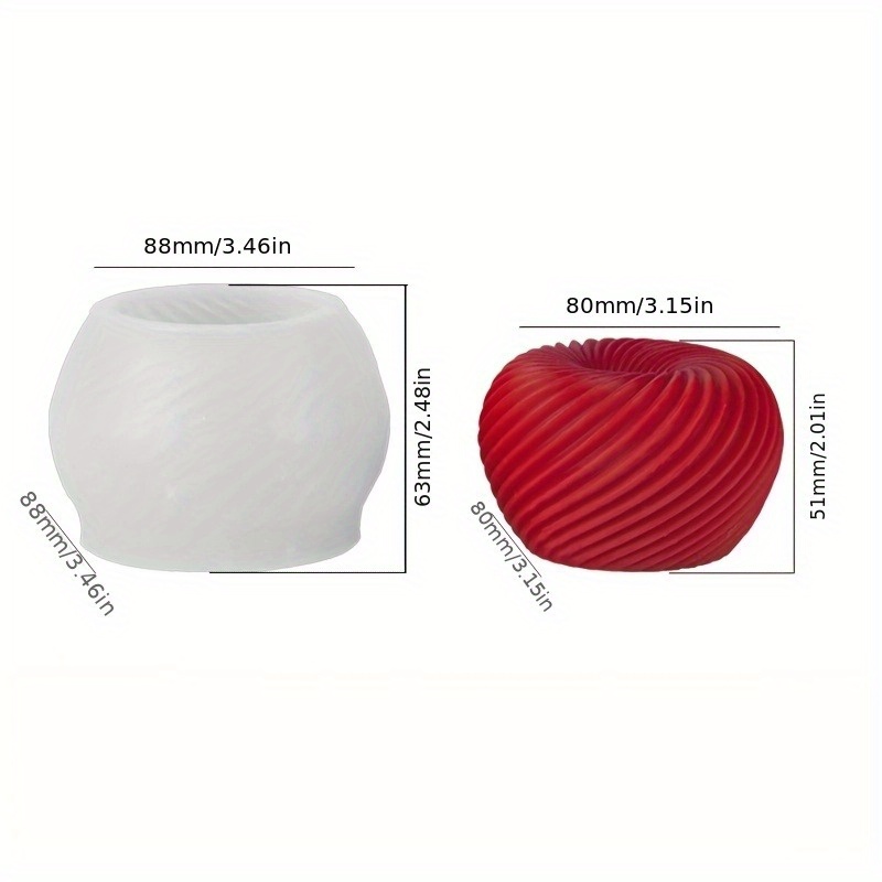 Eine trendige rote Apfel-Silik – Candle Making Easy Bewertung und Preis