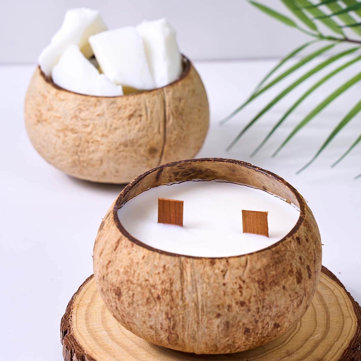 1LB Weißes Kokosnusswachs, nat – Coconut Wax Flake Bewertung und Preis